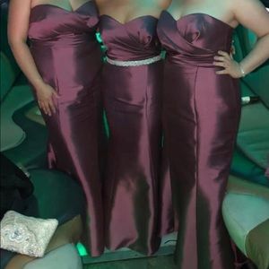 Mauve David’s Bridal Bridesmaid dress, Size 8